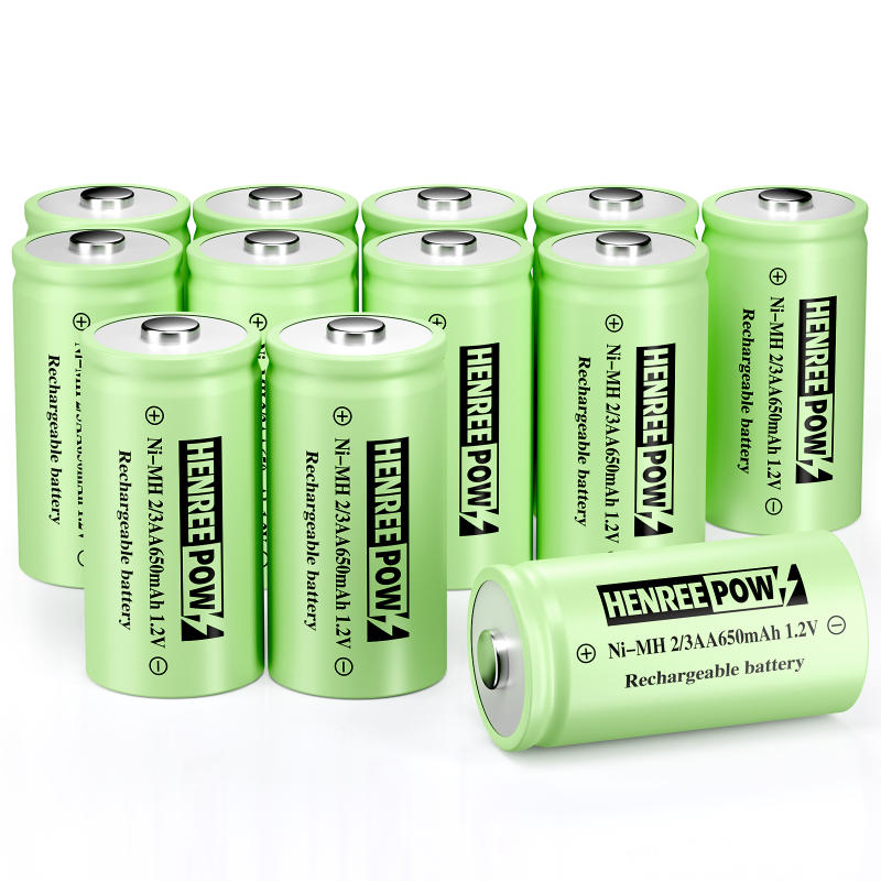 Henreepow 1.2v 600mah Aa Ni-MH بطاريات قابلة للشحن